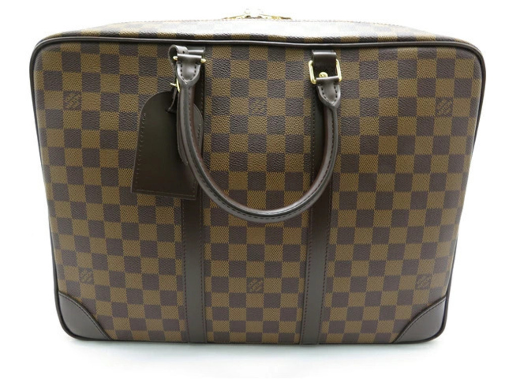 LOUIS VUITTON Porte Deguments Voyage Business Bag Damier